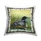 Rustic Duck in Pond Design by Jacki Frerichs Outdoor Printed Pillow